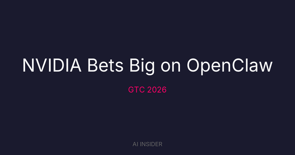 NVIDIA Bets Big on OpenClaw: The Agent Framework That Changed Everything